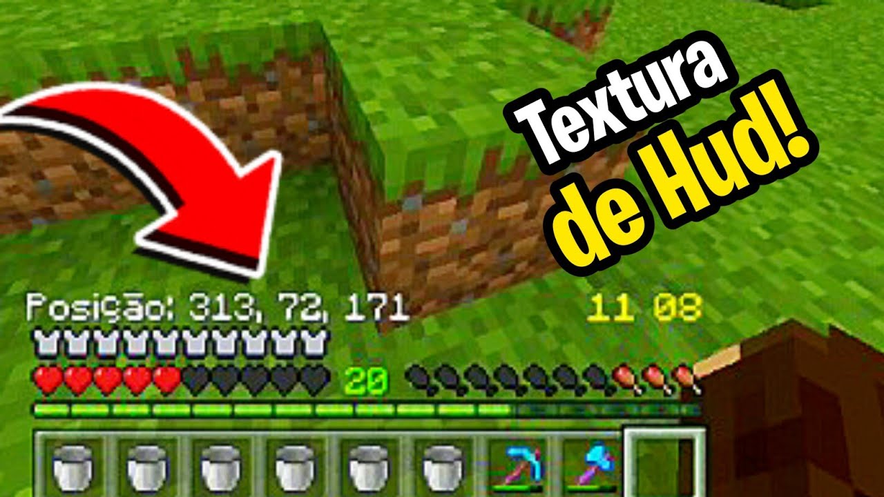 🔥TEXTURA DE HUD PARA MINECRAFT 1.18 - YouTube
