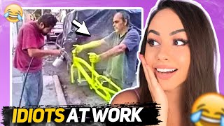 TOTAL IDIOTS AT WORK 😂 | Bunnymon REACTS