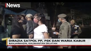 Petugas Razia PSK & Waria di Banjarmasin, Kalimantan Selatan - Police Line 12/08