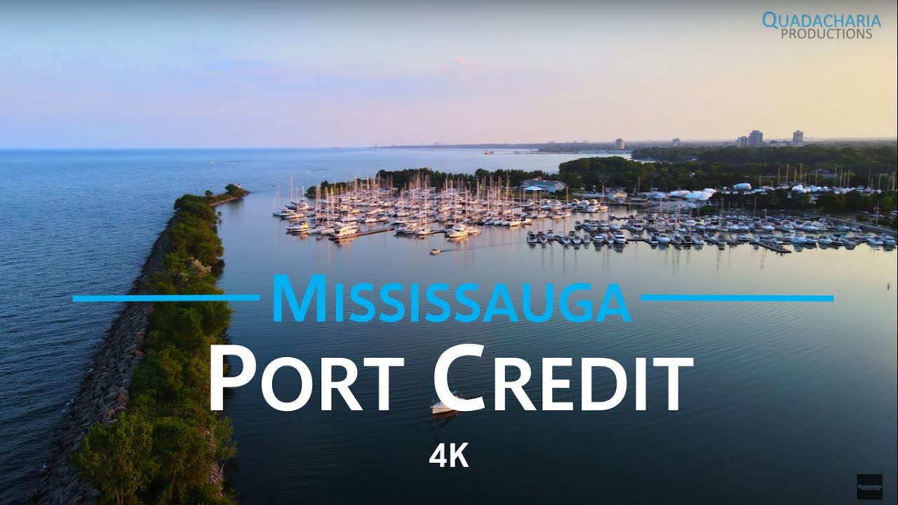 Port Credit - Mississauga, Ontario 🇨🇦 | 4K drone footage - YouTube
