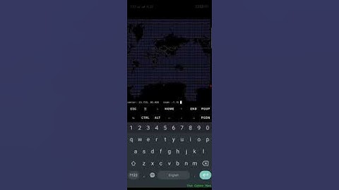 *World 🌍 Map* In 😍Termux | #map_tricks #worldmap #termuxtool #googletrends #youtubetrendingshorts
