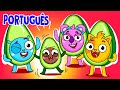 Canção do Abacate | Canções Infantis com Baby Zoo Português 😻🐨🐰🦁