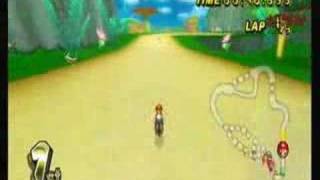 Mario Kart Wii - A Pretty Epic Green Shell Shot