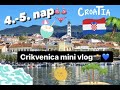 Horvátország mini vlog 4.-5. nap☀️❤️‍🔥🌊🇭🇷