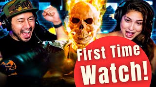 GHOST RIDER 2007 Movie Reaction First Time Watching !