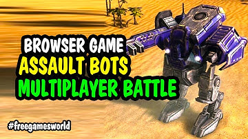 Assault Bots is an excellent real-time multiplayer vehicle battle game | Free Games World