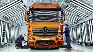 Inside Advanced German Factory Producing the Giant MercedesBenz Actros Truck