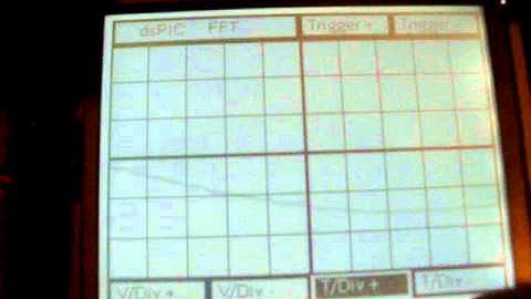 dsPIC FFT and Oscilloscope