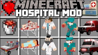 Minecraft HOSPITAL MOD / BECOME A DOCTOR IN MINECRAFT AND SAVE LIVES!! Minecraft