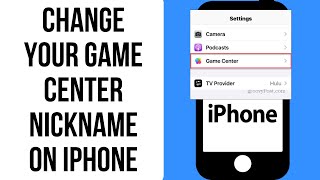 How To Change Your Game Center Nickname (2024)