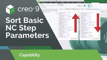 Sort Basic NC Step Parameters | Creo 9