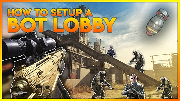 BEST TRICKSHOT BOT PRIVATE MATCH SETTINGS ~ MODERN WARFARE TRICKSHOTTING TUTORIAL!