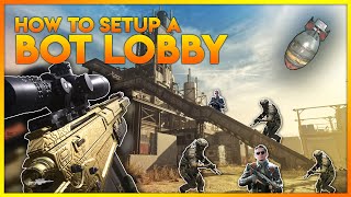 BEST TRICKSHOT BOT PRIVATE MATCH SETTINGS ~ MODERN WARFARE TRICKSHOTTING TUTORIAL!