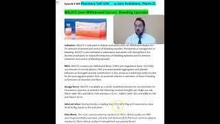 WILATE (von Willebrand Factor)- Bleeding Episodes
