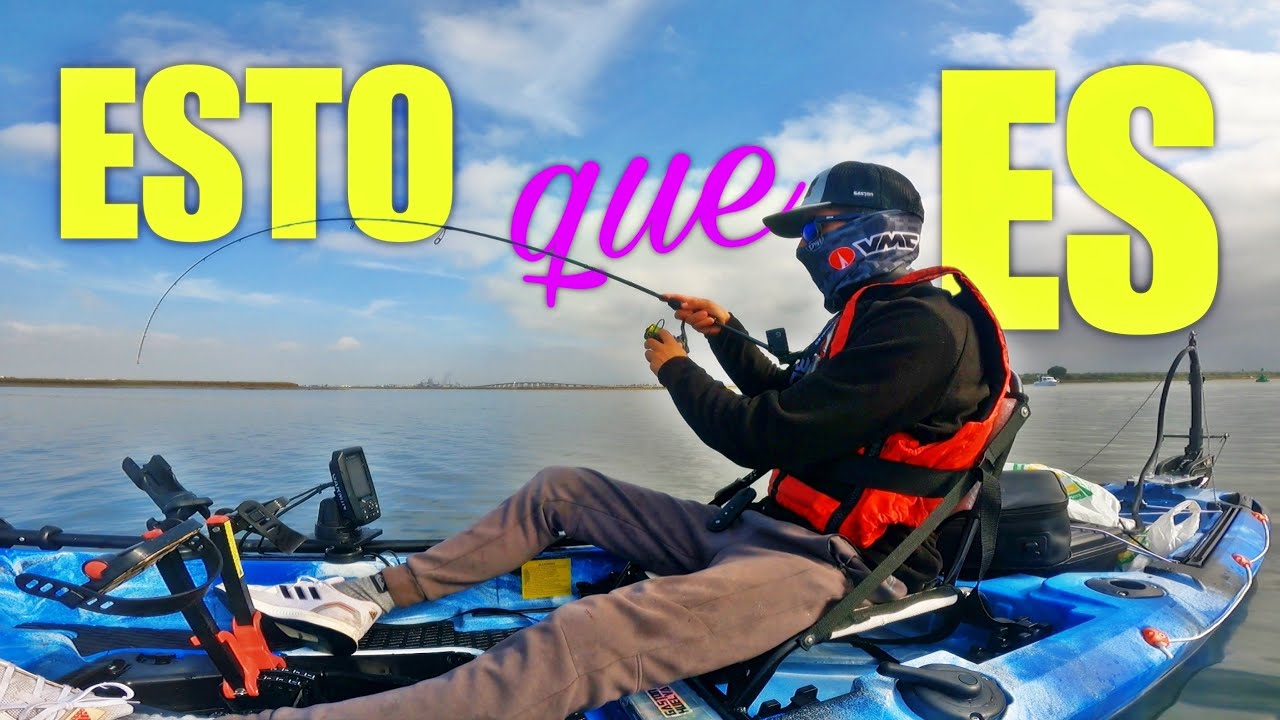Salen estos peces PESCANDO a ✅️SPINNING ❌️CURRICÁN ✅️ROCKFISHING desde KAYAK