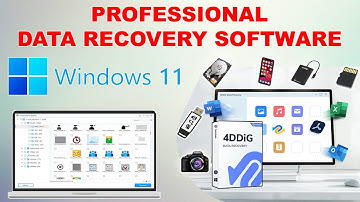 Recover Lost/Deleted/Formatted Data From Windows 11/10 | Tenorshare 4DDiG Data Recovery Software PC