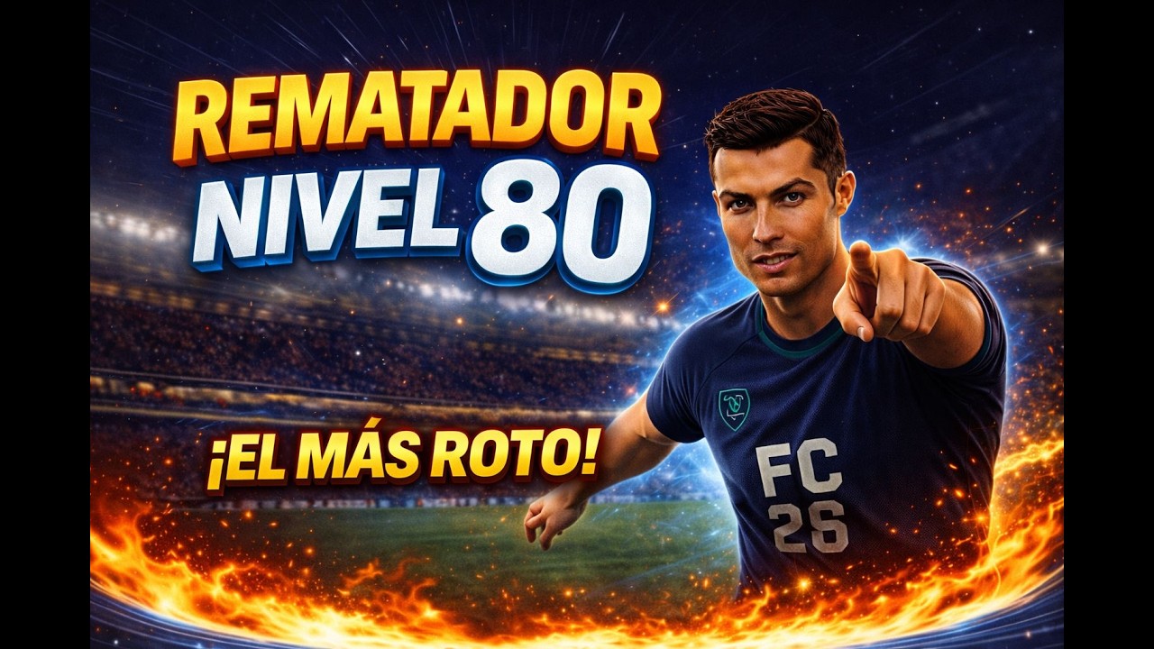 “EL REMATADOR NIVEL 80 MÁS ROTO en FC 26 🔥 | Clubes Pro”