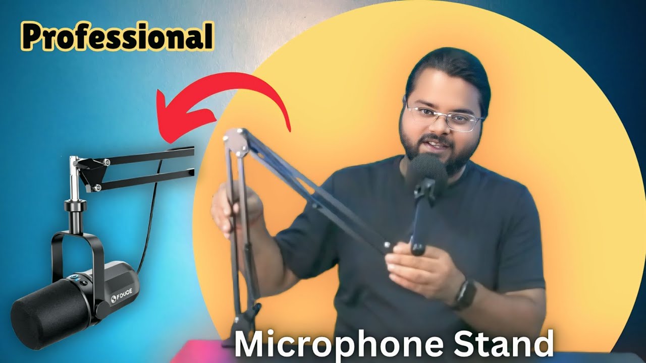 Professional Microphone Stand voice recording के लिए सबसे अच्छा Mic Stand 🔥