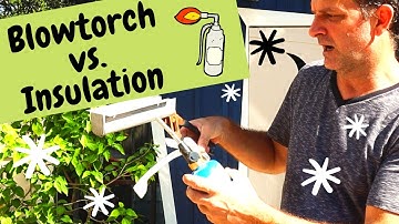 Blowtorch Vs. Insulation | How to Insulate Furring Strips using E.H.P. Rollboard | Skoolie Vlog 9
