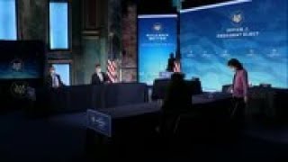 Biden urges swift action on his 'historic' Cabinet