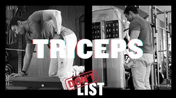 Stop These Time-Wasting Triceps Exercises & Do These Instead | The Don