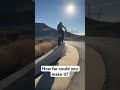The next section of this barrier goes right over the freeway on table mesa exit. Who’s gonna try it?