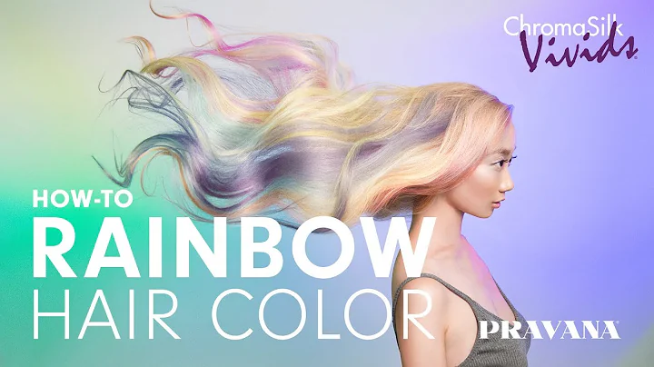 VIVIDS Rainbow Hair Color Technique With Braids | ...
