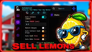 "NEW" Sell Lemons script - Auto collect lemon, auto upgrade, auto rebirth & More