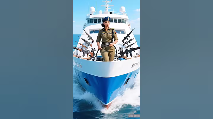 a indian woman soldiers saves a weapons from cruise ship then suddenly came terrorist 🛥️🪖#ai #army