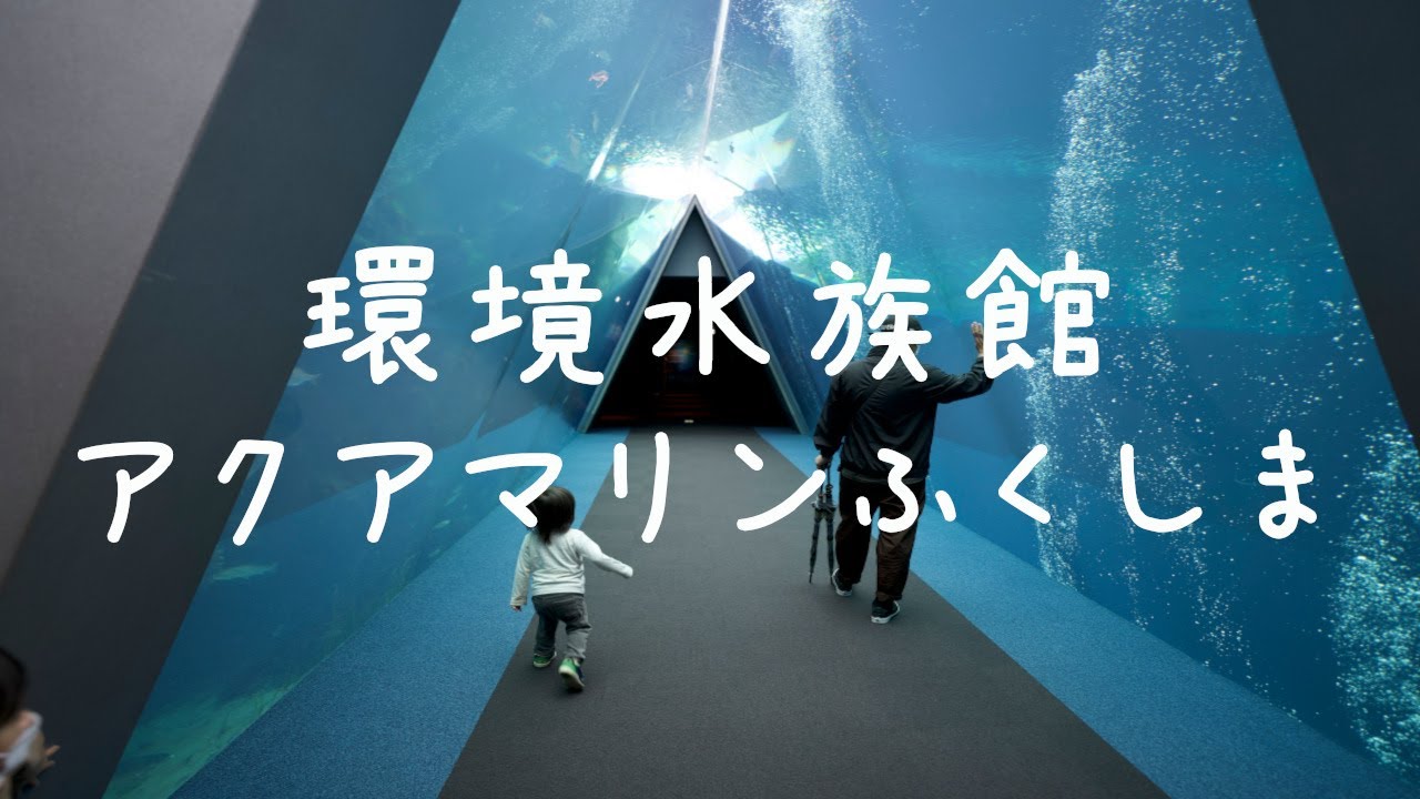 【福島県 4K】 環境水族館アクアマリンふくしまの散歩(立体音響ASMR)