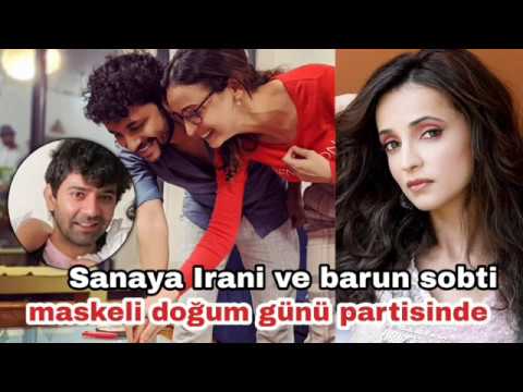 Sanaya Irani Ve Barun Sobti Maskeli Doğum Günü Partisinde