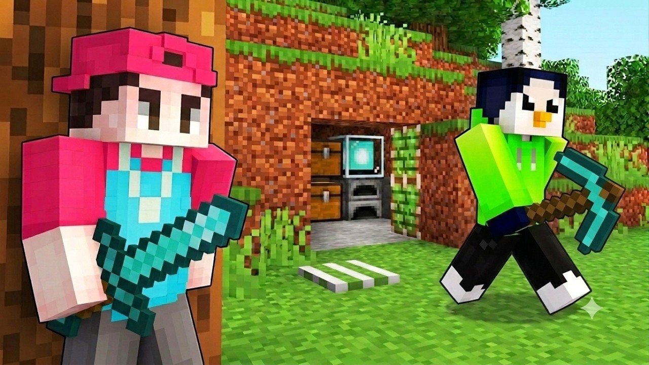 Ich FINDE eine GEHEIME BASE in Minecraft Helden 3!
