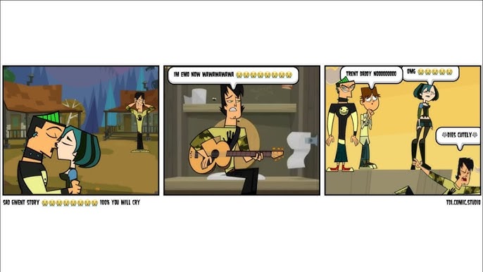 All girls in Total Drama - Comic Studio