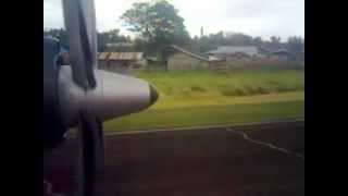 NAMC YS-11 landing in Roxas Capiz