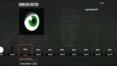 COD Black Ops 2 : Lighting / Scaling / Fading / Shading Techniques Emblem Tutorial