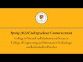 Umbc spring undergraduate commencement 2024 cnms coeit inds