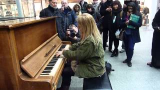 Valentina Lisitsa St Pancras International  Rachmaninov Prelude in G minor