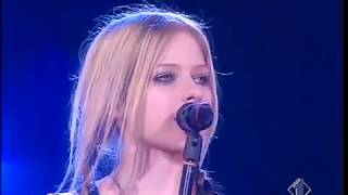 Avril Lavigne - Don&#39;t Tell Me @ Festivalbar in Italy 10/07/2004