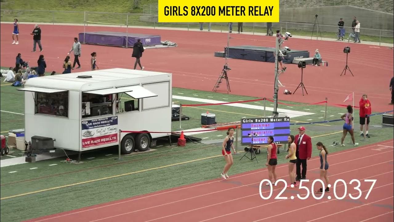 [2023] EARL ENGMAN 8X200M RELAYS YouTube