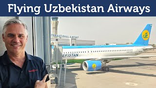 Flying Uzbekistan Airways Over the Mountains by DennisBunnik Travels 6,907 views 3 days ago 6 minutes, 46 seconds