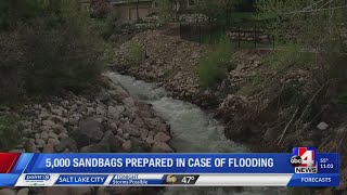 Sandy City officials watching creeks, fear possible flooding