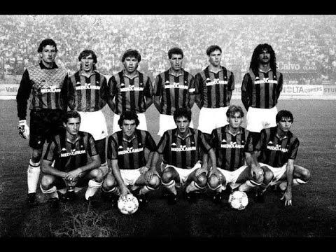 UEFA Cup 1987-88 : Milan vs Sporting Gijon - YouTube