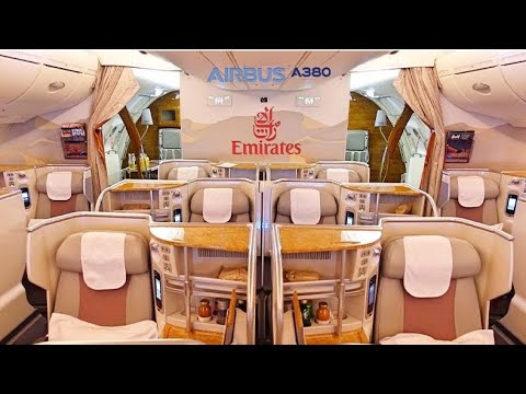 Emirates A380 Business Class Dubai To Hong Kong Ek3 Youtube