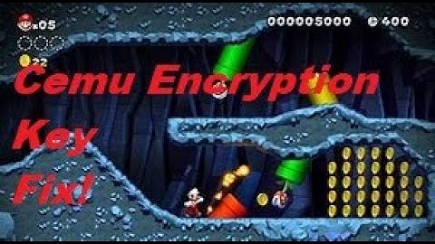 Cemu Encryption Key Fix