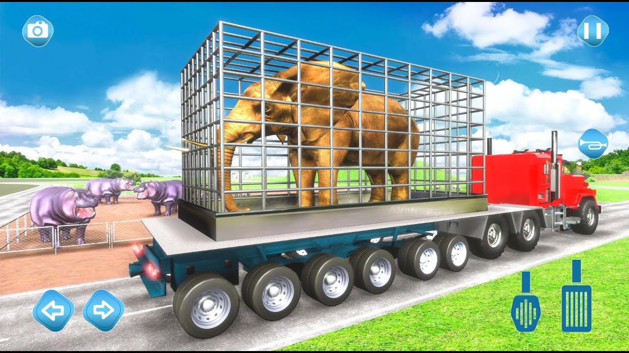 Animal Cargo Trucks Farm Animals Transporter Games Android HD YouTube