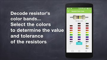 Electrodroid - Resistor Color Code Calculator