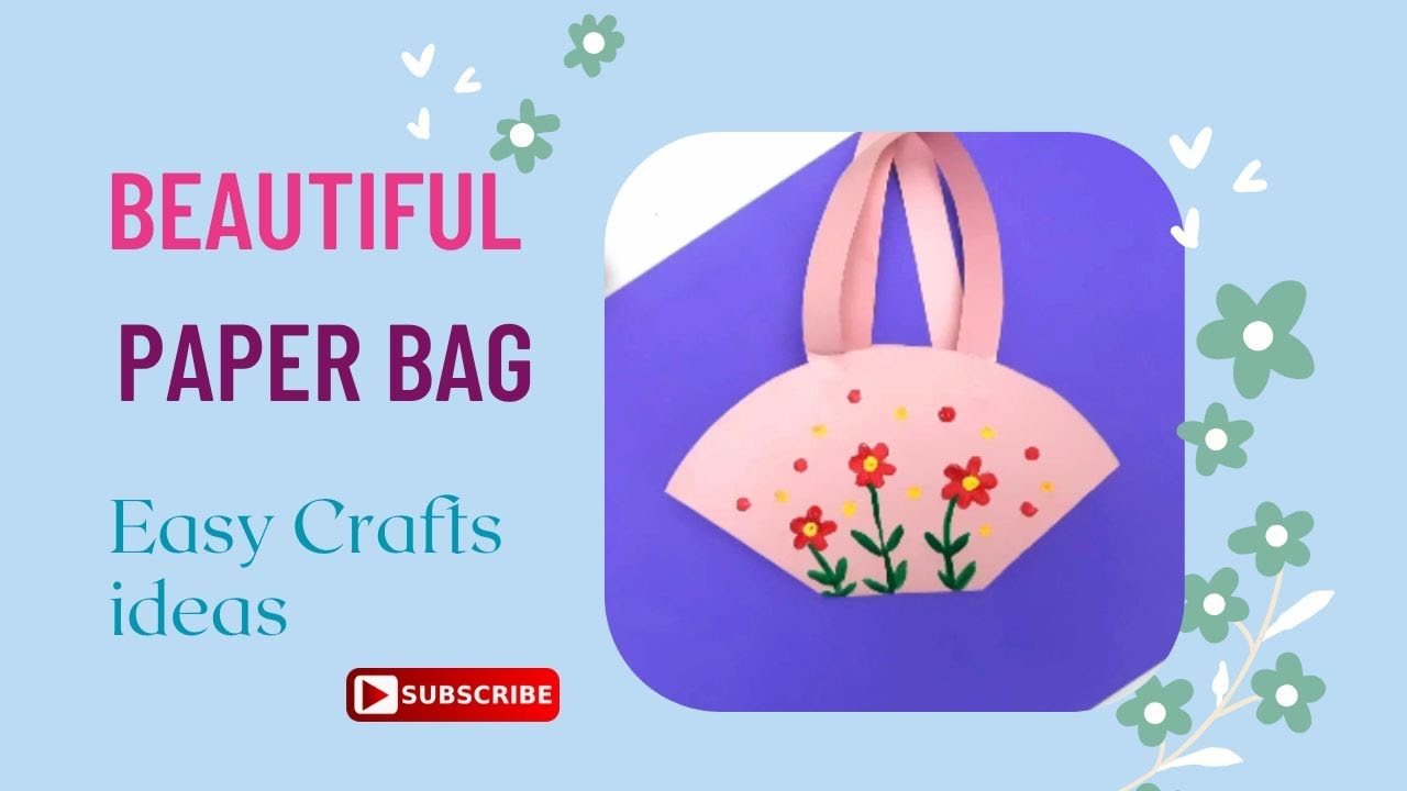 Paper Bag | 👜 | Kids Art & Craft  