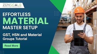 Optimizing Material Management with Zenscale ERP