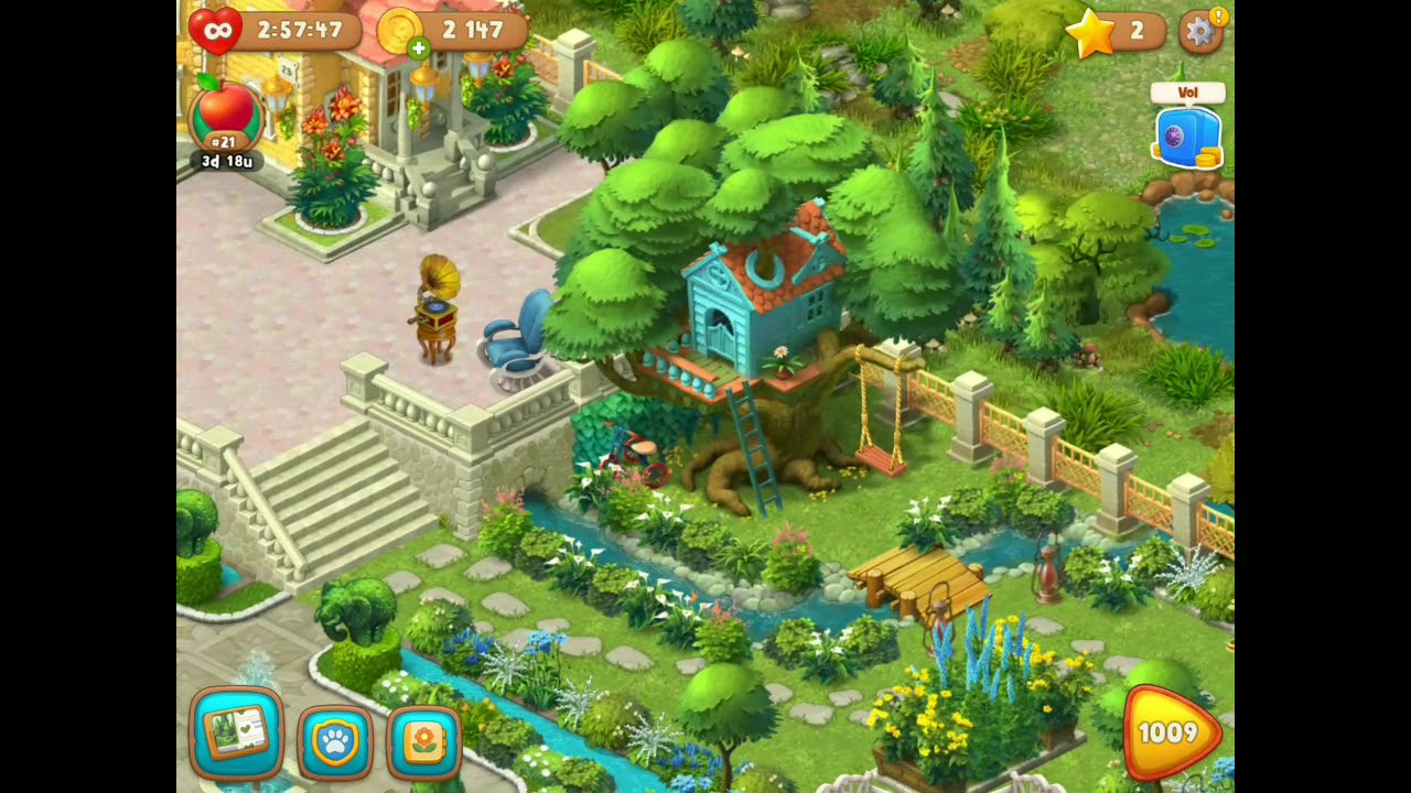 Gardenscapes My garden so far! YouTube