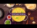 Vegetable korma curry